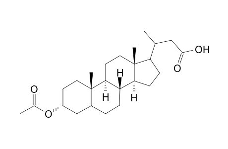 3.alpha.-Acetoxyandrostane-17-(3-butanoic acid)