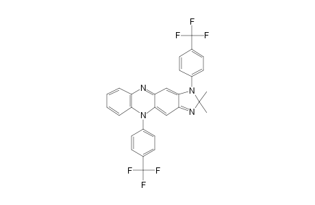 2,5-Dihydro-2,2-dimethyl-1,5-bis[4-[trifluoromethyl]phenyl]-1H-imidazo[4,5-B]phenazine