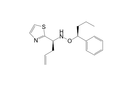 (S)-1-(Thiazol-2-yl)-N-[(S)-1-phenylbutoxy]but-3-enylamine