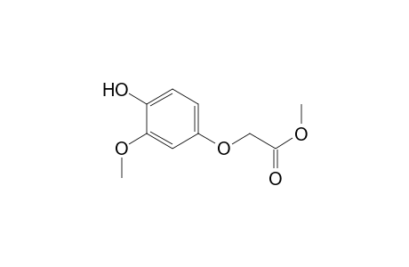 2-(4-hydroxy-3-methoxy-phenoxy)acetic acid methyl ester