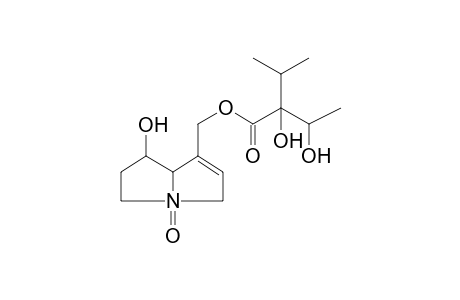 (1-Hydroxy-4-oxido-2,3,5,7a-tetrahydro-1H-pyrrolizin-7-yl)methyl 2,3-dihydroxy-2-isopropylbutanoate