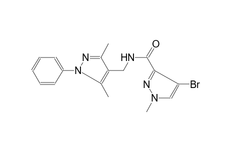 1H-pyrazole-3-carboxamide, 4-bromo-N-[(3,5-dimethyl-1-phenyl-1H-pyrazol-4-yl)methyl]-1-methyl-