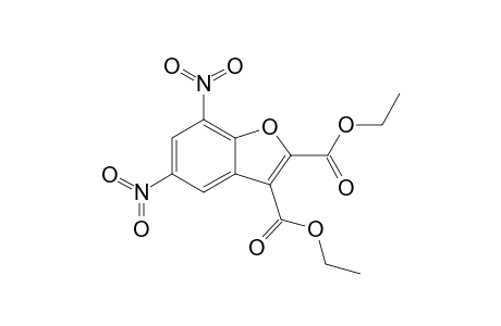 5,7-Dinitro-2,3-dicarbethoxybenzo[b]furan