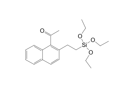 2'-[2-(Triethoxysilyl)ethyl)-1'-acetonaphtone