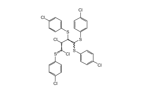 1,2-DICHLORO-1,3,4,4-TETRAKIS[(p-CHLOROPHENYL)THIO]-1,3-BUTADIENE