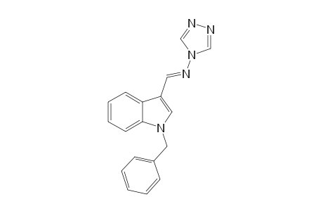 (E)-1-(1-benzyl-1H-indol-3-yl)-N-(4H-1,2,4-triazol-4-yl)methanimine