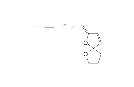 (7Z)-7-hexa-2,4-diynylidene-1,6-dioxaspiro[4.4]non-8-ene