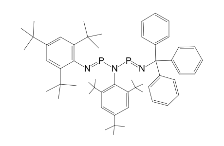 1,3-bis[2',4',6'-tris(t-butyl)phenyl]-5-(triphenylmethyl)-1,3,5-triaza-2,4-diphospha-1,4-pentadiene