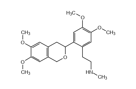 6,7-dimethoxy-3-{4,5-dimethoxy-2-[2-(methylamino)ethyl]phenyl}isochroman