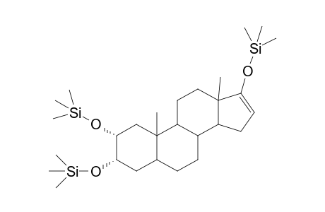 (((2R,3S)-10,13-dimethyl-2,3,4,5,6,7,8,9,10,11,12,13,14,15-tetradecahydro-1H-cyclopenta[a]phenanthrene-2,3,17-triyl)tris(oxy))tris(trimethylsilane)