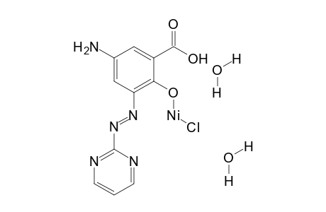 {4-amino-2-carboxy-6-[(1E)-2-(pyrimidin-2-yl)diazen-1-yl]phenoxy}(chloro)nickel dihydrate
