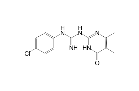 guanidine, N-(4-chlorophenyl)-N'-(1,6-dihydro-4,5-dimethyl-6-oxo-2-pyrimidinyl)-