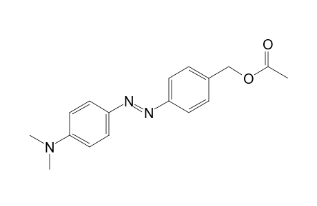 p-{[p-(dimethylamino)phenyl]azo}benzyl alcohol, acetate (ester)