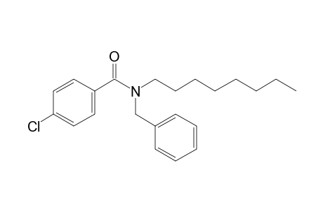 Benzamide, 4-chloro-N-benzyl-N-octyl-