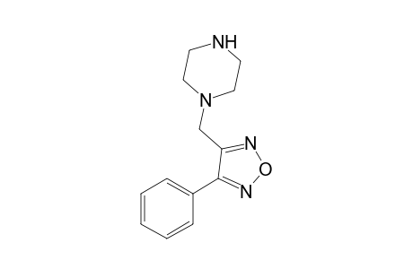 3-Phenyl-4-(1-piperazinylmethyl)-1,2,5-oxadiazole