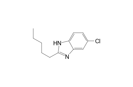 1H-Benzimidazole, 5-chloro-2-pentyl-