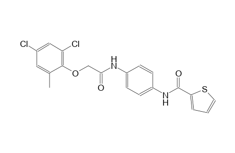 2-thiophenecarboxamide, N-[4-[[2-(2,4-dichloro-6-methylphenoxy)acetyl]amino]phenyl]-