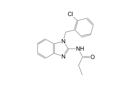 N-[1-(2-chlorobenzyl)-1H-benzimidazol-2-yl]propanamide