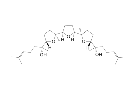 2,5"-bis(1'-Hydroxy-1',5'-dimethylhex-4'-en-1'-yl)-5,2"-dimethyl-[2,2' : 5',2"]-Terfuran