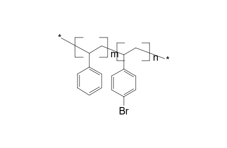 Poly(styrene-co-4-bromostyrene)