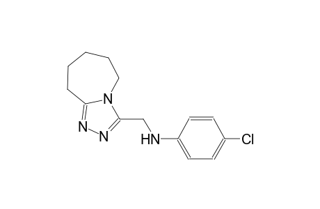 4-chloro-N-(6,7,8,9-tetrahydro-5H-[1,2,4]triazolo[4,3-a]azepin-3-ylmethyl)aniline