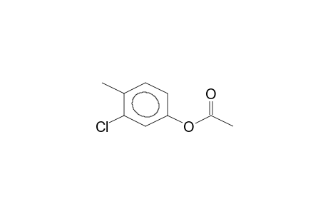 PHENOL, 3-CHLORO-4-METHYL-, ACETATE