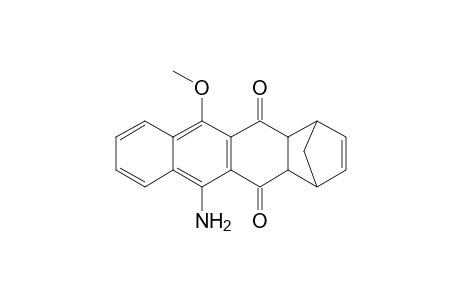 6-Amino-11-methoxy-1,4,4a,12a-tetrahydro-1,4-methanonaphthacene-5,12-dione