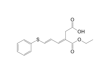 (3E,5E)-3-(Ethoxycarbonyl)-6-thiophenyl-3,5-hexadienoic acid