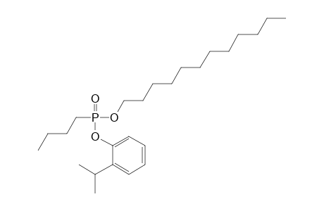 Butylphosphonic acid, dodecyl 2-isopropylphenyl ester