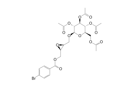 (2S,3R)-2,3-EPOXY-4-PARA-BROMOBENZOYLOXYBUTYL-TETRA-O-ACETYL-BETA-D-GLUCOPYRANOSIDE