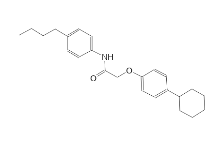 acetamide, N-(4-butylphenyl)-2-(4-cyclohexylphenoxy)-