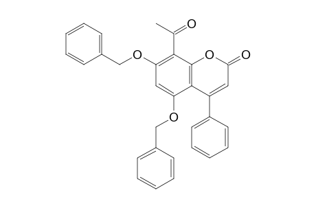 8-Acetyl-5,7-dibenzyloxyneoflavone