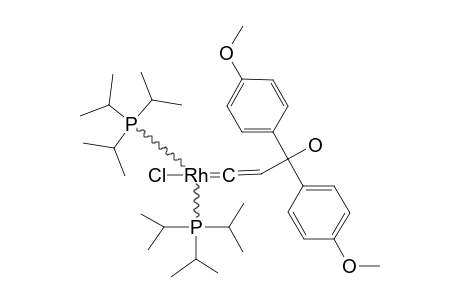 TRANS-[RHCL-[=C=CH-C(PARA-C6H4OME)2OH](PIPR3)2]