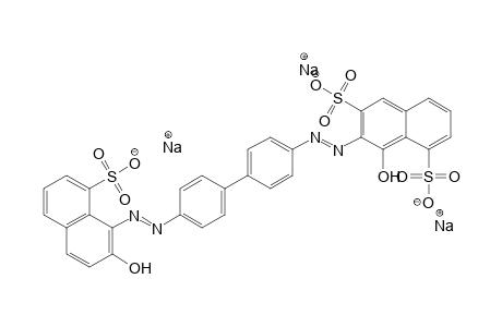 1,6-Naphthalenedisulfonic acid, 8-hydroxy-7-[[4'-[(2-hydroxy-8-sulfo-1-naphthalenyl)azo][1,1'-biphenyl]-4-yl]azo], trisodium salt
