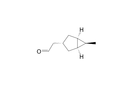 [(1'.alpha.,3'.alpha.,5'.alpha.,6'.beta.)-6'-Methylbicyclo[3.1.0]hexan-3'-yl]acetaldehyde