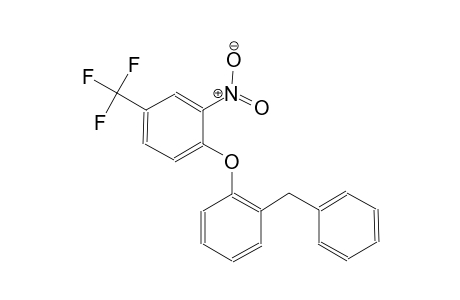 benzene, 2-nitro-1-[2-(phenylmethyl)phenoxy]-4-(trifluoromethyl)-