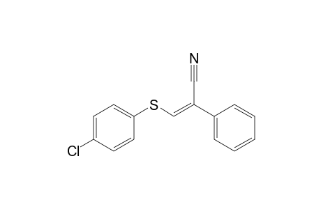 (Z)-2-(p-chlorophenylthio)-1-cyano-1-phenylethene