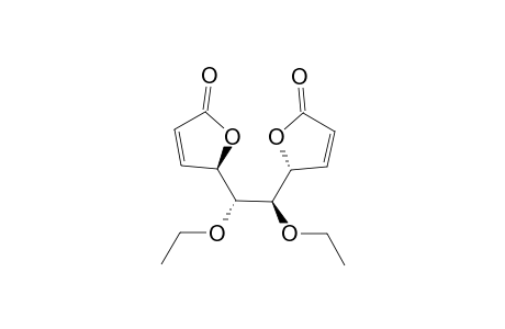 (5R,5'R)-5.5'-[(1R,2R)-1,2-Diethoxyethane-1,2-diyl]bis[2(5H)-furanone]