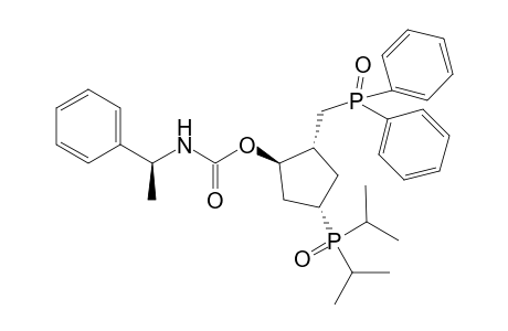 (1R,2R,4S)-4-(Diisopropylphosphinoyl)-2-[(diphenylphosphinoyl)methyl]cyclopentyl N-[(S)-.alpha.-phenylethyl]carbamate