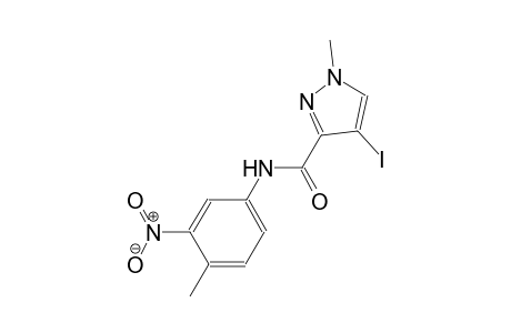 4-iodo-1-methyl-N-(4-methyl-3-nitrophenyl)-1H-pyrazole-3-carboxamide