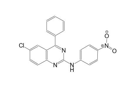 2-quinazolinamine, 6-chloro-N-(4-nitrophenyl)-4-phenyl-