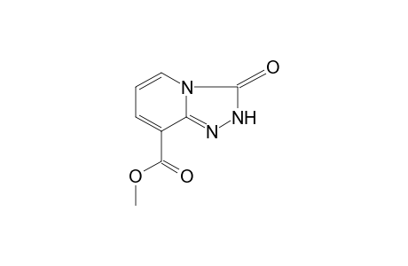 2,3-DIHYDRO-3-OXO-s-TRIAZOLO[4,3-a]PYRIDINE-8-CARBOXYLIC ACID, METHYL ESTER