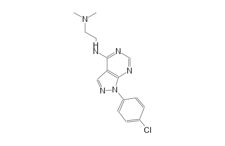 1,2-ethanediamine, N~1~-[1-(4-chlorophenyl)-1H-pyrazolo[3,4-d]pyrimidin-4-yl]-N~2~,N~2~-dimethyl-