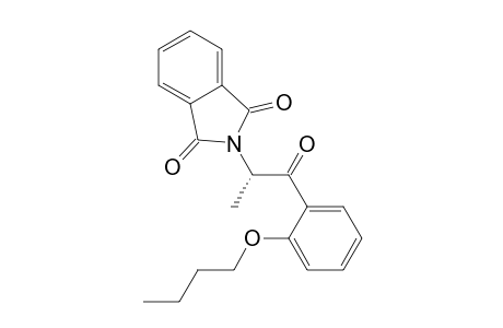 (S)-(2-butoxyphenyl)(1-phthalimdoethyl)-ketone
