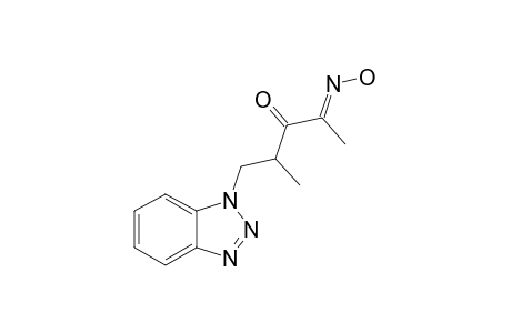 1-(BENZOTRIAZOL-1-YL)-4-(HYDROXYLIMINO)-2-METHYL-3-PENTANONE