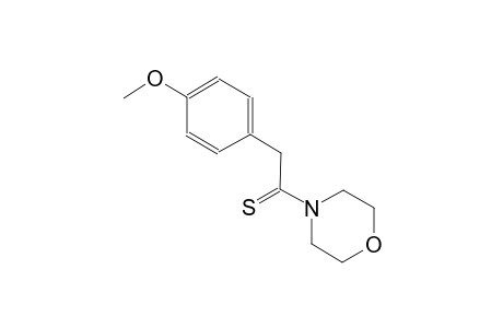 4-[2-(4-methoxyphenyl)ethanethioyl]morpholine