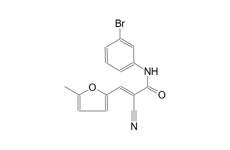 2-propenamide, N-(3-bromophenyl)-2-cyano-3-(5-methyl-2-furanyl)-, (2E)-