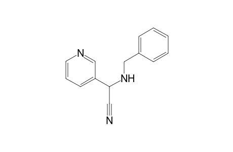 2-(Benzylamino)-2-(pyridin-3-yl)acetonitrile