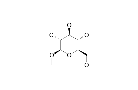 Methyl-2-chloro-2-deoxy.beta.-D-glucopyranoside