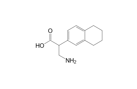 rac-3-Amino-2-(5,6,7,8-tetrahydronaphthalen-2-yl)propionic Acid